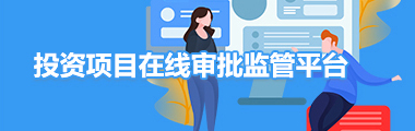 投資項目在線審批監管平臺